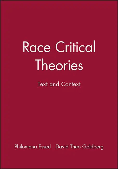 Race Critical Theories - Paperback