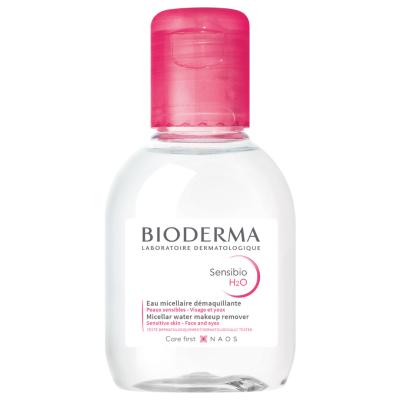 Bioderma Sensibio H2O Micellar Water for Sensitive Skin - Hypoallergenic Makeup Remover, 3.38 fl oz