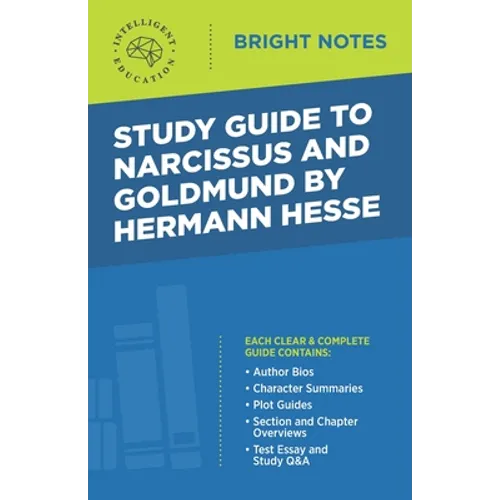Study Guide to Narcissus and Goldmund by Hermann Hesse - Paperback