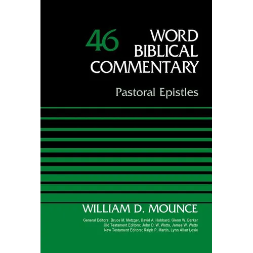 Pastoral Epistles, Volume 46 - Hardcover