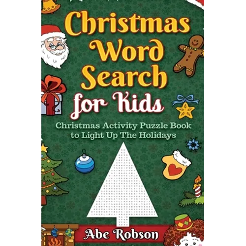 Christmas Word Search for Kids: Christmas Activity Puzzle Book to Light Up The Holidays - Hardcover