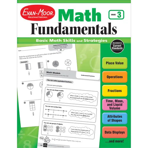 Math Fundamentals, Grade 3 Teacher Resource - Paperback