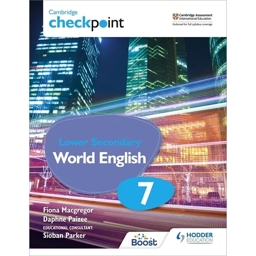 Cambridge Checkpoint Lower Secondary World English Student's Book 7: Hodder Education Group - Paperback