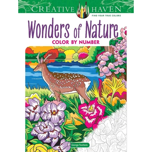 Creative Haven Wonders of Nature Color by Number - Paperback