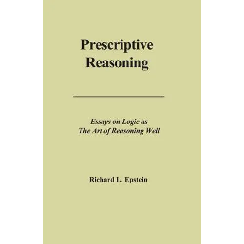 Prescriptive Reasoning - Paperback