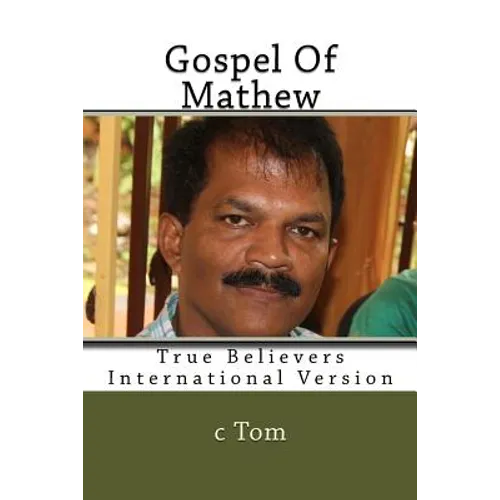 Gospel Of Mathew - Paperback