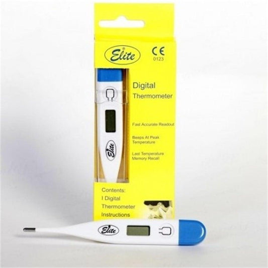 Elite Digital Thermometer - Accurate Body Temperature Measurement for Family Health Monitoring