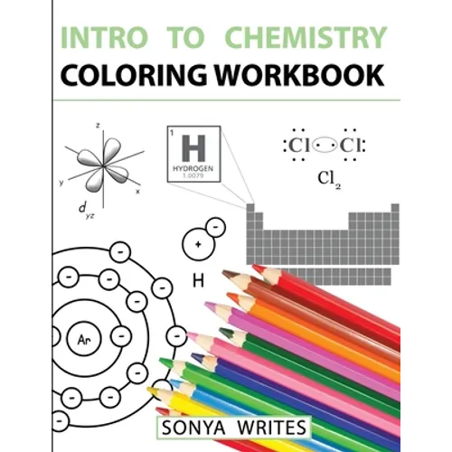 Intro to Chemistry Coloring Workbook - Paperback