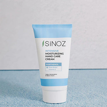 Sinoz Moisturizing Hand Cream: Intense Moisture for Dry, Cracked Hands - Shea Butter, Vitamin E, Non-Greasy Formula - 1.69 fl oz