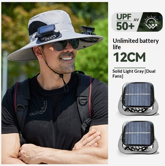 Spray Fan Hat Cooling Sunshade Fisherman Hat