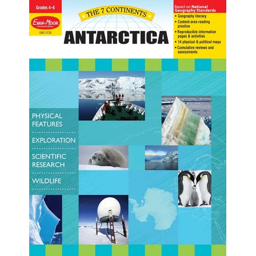 7 Continents: Antarctica, Grade 4 - 6 Teacher Resource - Paperback