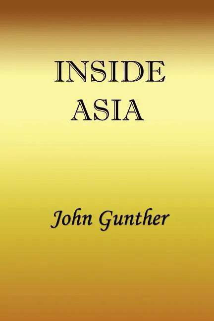 Inside Asia - Paperback