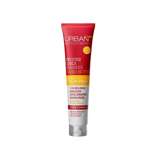 URBAN Care Leave-in Hair Care for Curly & Wavy Hair - Moisturizing & Nourishing with Hibiscus & Shea Butter