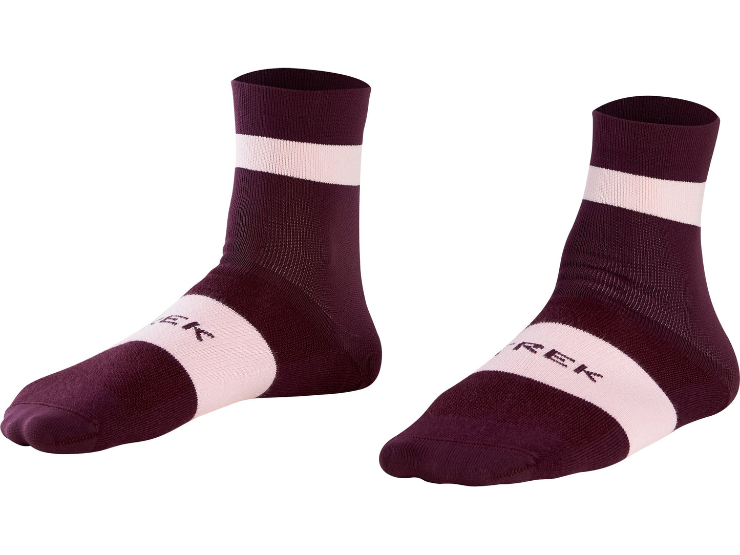 Sock Trek Race Quarter Small (35-38) Mulberry