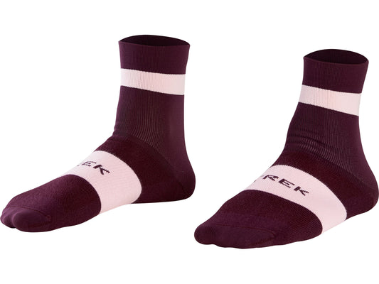 Sock Trek Race Quarter X-Large (45-47+) Mulberry