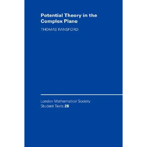 Potential Theory in the Complex Plane - Paperback