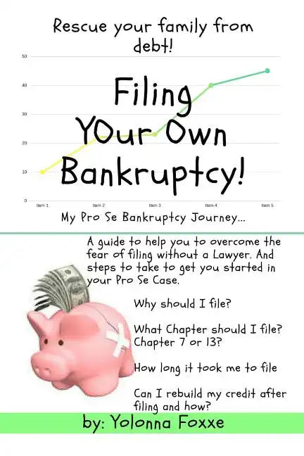 Filing Your Own Bankruptcy: My Pro Se Bankruptcy Journey... - Paperback