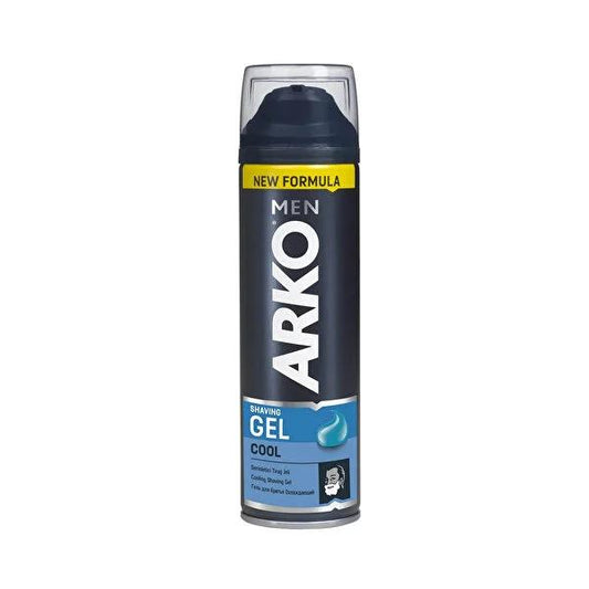 Arko Men Cooling Shaving Gel for Sensitive Skin - 200ml, Smooth Shave, Reduced Irritation