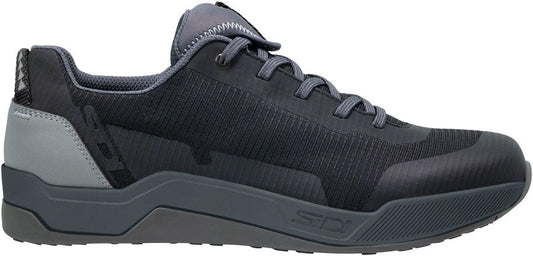 SIDI Motus GTX Flat Shoes - Black/Gray Size 42 Millennium Fit