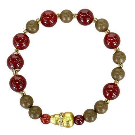 Natural Herbal Incense Bead Bracelet Versatile High-end And Vintage-style