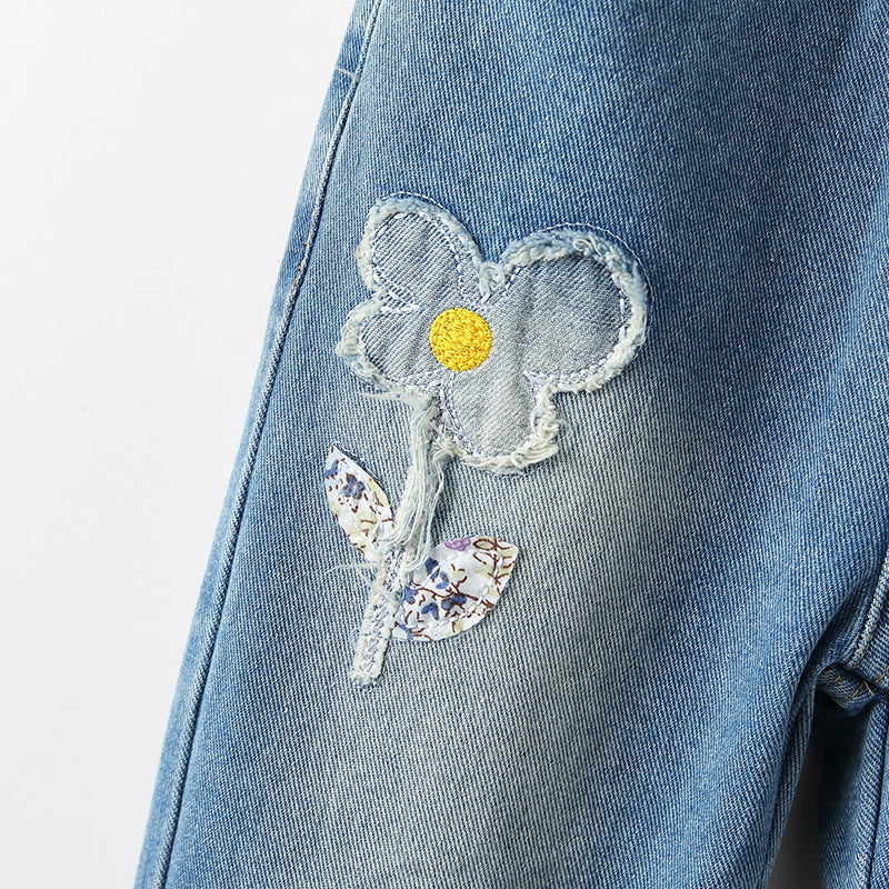 New FallWinter Denim Jeans For Girls
