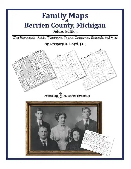 Family Maps of Berrien County, Michigan - Paperback