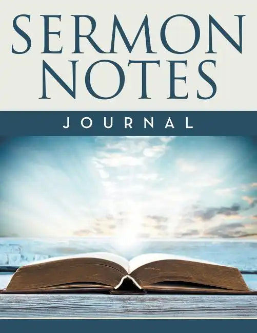 Sermon Notes Journal - Paperback