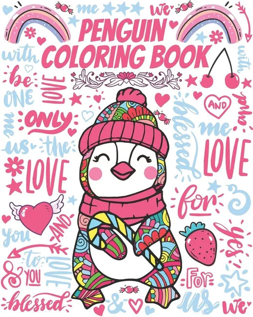 Penguin Coloring Book: Gorgeous Colouring Book for Everyone (Penguins Birds Lovers) - Paperback
