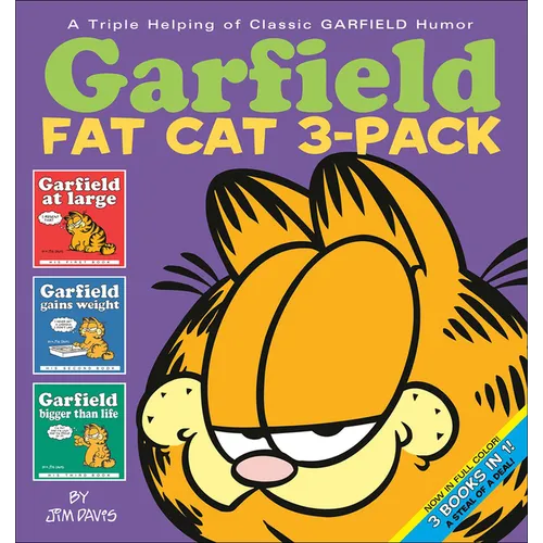 Garfield Fat Cat: Garfield at Large/Garfield Gains Weight/Garfield Bigger Than Life - Hardcover