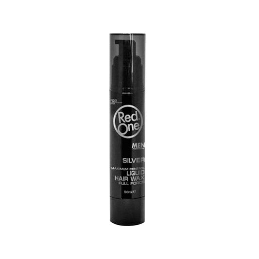 RedOne Silver Liquid Hair Wax Maximum Control - Strong Hold Styling for Trendy Hairstyles