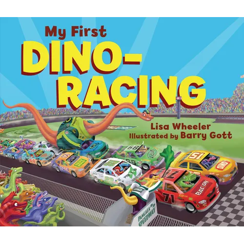 My First Dino-Racing - Board Book