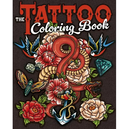 The Tattoo Coloring Book: Over 45 Images to Colour - Paperback