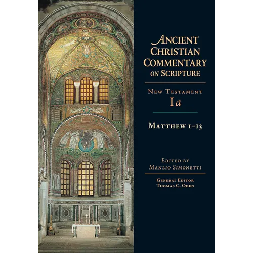 Matthew 1-13: Volume 1a Volume 1 - Hardcover