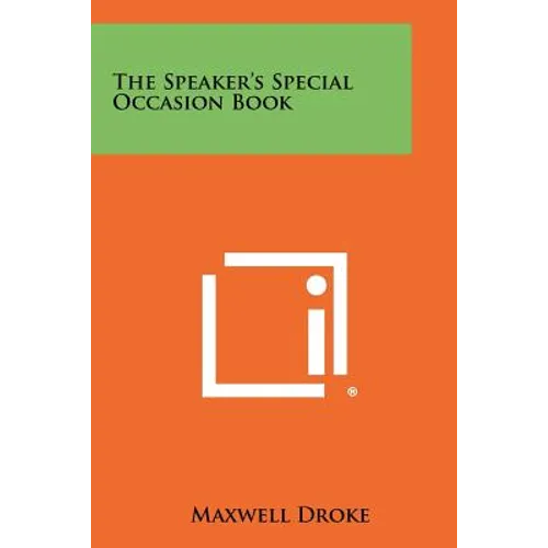 The Speaker's Special Occasion Book - Paperback