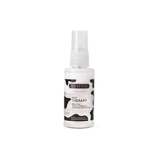 Morfose Milk Therapy: Heat Protectant Leave-In Conditioner - Nourishes & Repairs Dry, Damaged Hair - Travel Size 1.69 fl oz