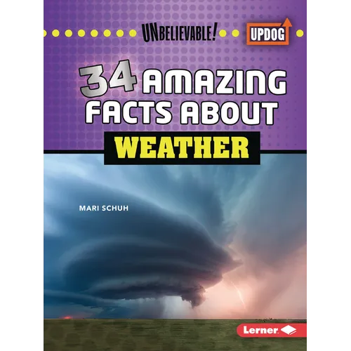 34 Amazing Facts about Weather - Paperback