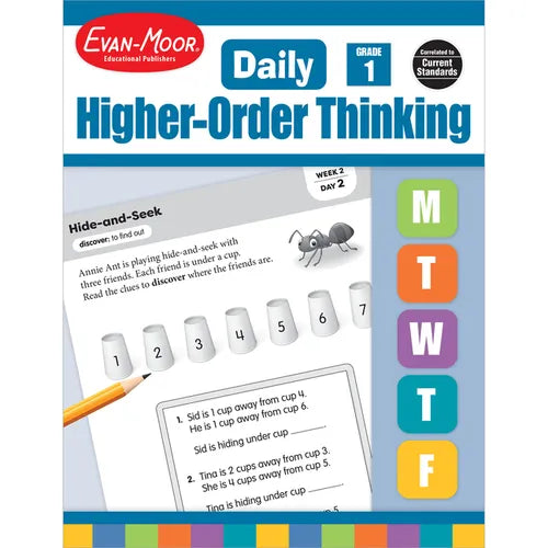 Daily Higher-Order Thinking, Grade 1 Teacher Edition - Paperback