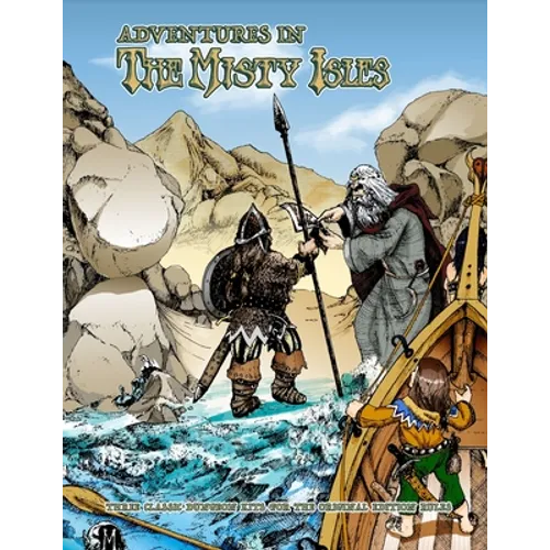 Adventures in the Misty Isles: Three Classic Dungeon Kits - Paperback