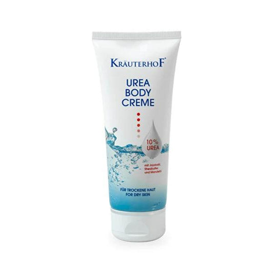 Krauterhof 10% Urea Body Cream for Dry Skin - Intensive Moisturizing Cream with Natural Ingredients