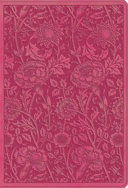 ESV Student Study Bible (Trutone, Berry, Floral Design) - Imitation Leather