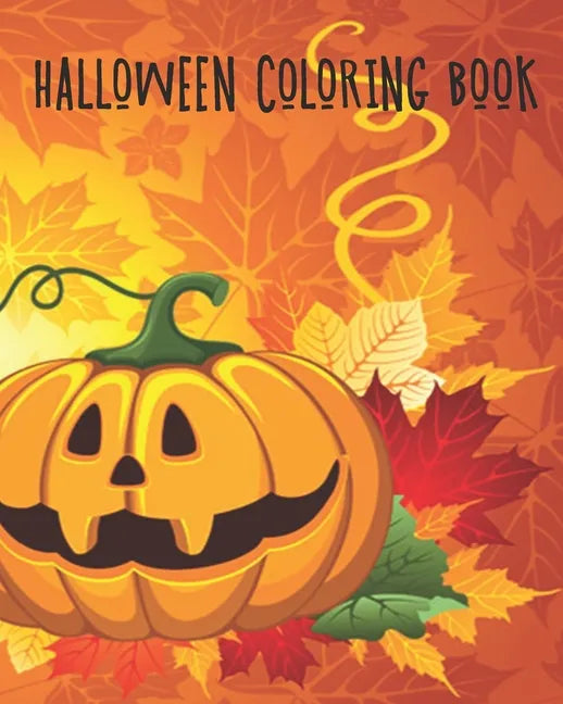 Halloween Coloring: Halloween Monster Coloring Book - Paperback