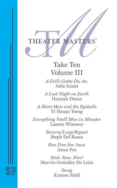 Theater Masters' Take Ten Vol. 3 - Paperback