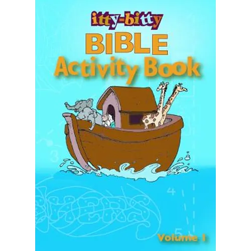 Itty-Bitty Bible Activity Book, Volume 1 - Paperback