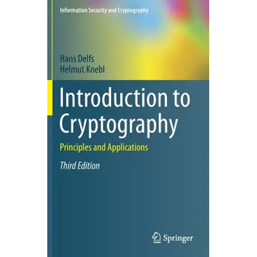 Introduction to Cryptography: Principles and Applications - Hardcover