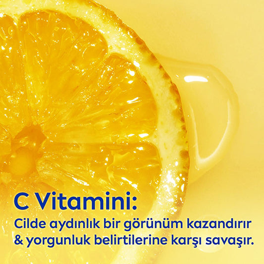 Nivea Q10 Energy Night Cream with Vitamin C - Anti-Aging, Moisturizing Night Care for All Skin Types
