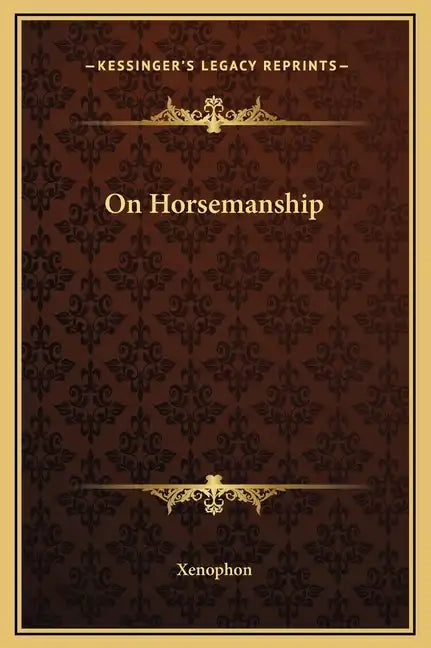 On Horsemanship - Hardcover
