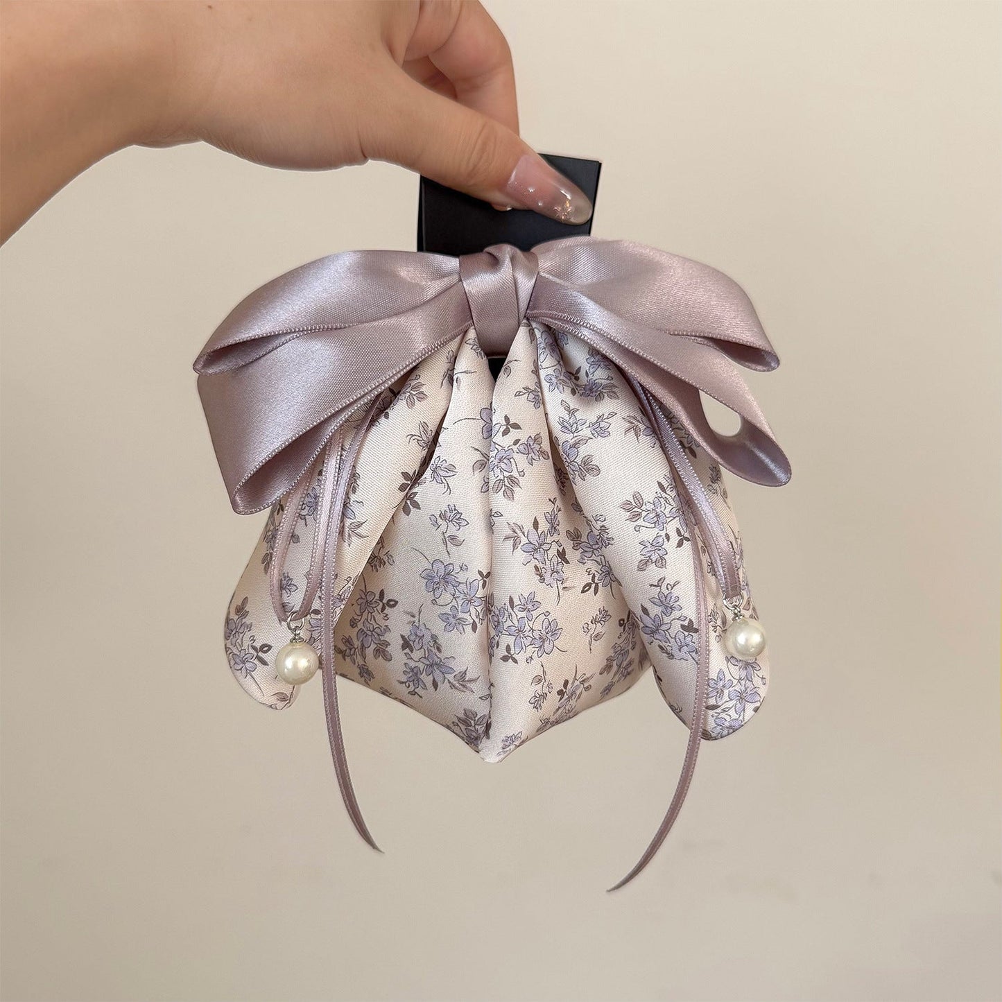 Ribbon Bow Hair Clip Versatile Sweet And Subtly Luxurious For Women