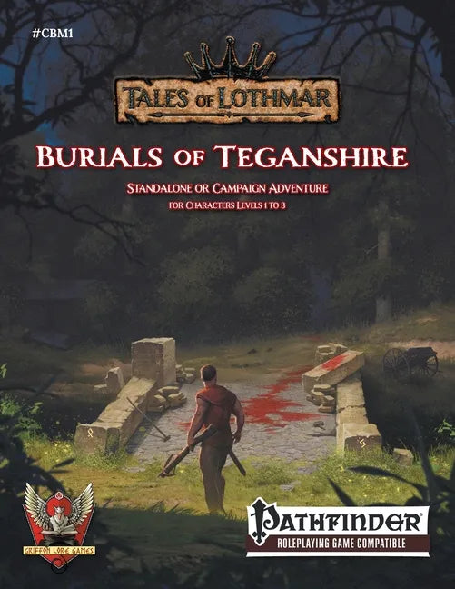 Burials of Teganshire for Pathfinder 1E - Paperback