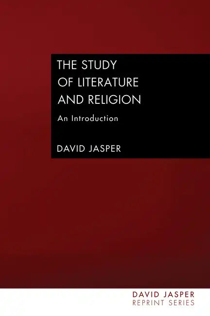 The Study of Literature and Religion - Paperback