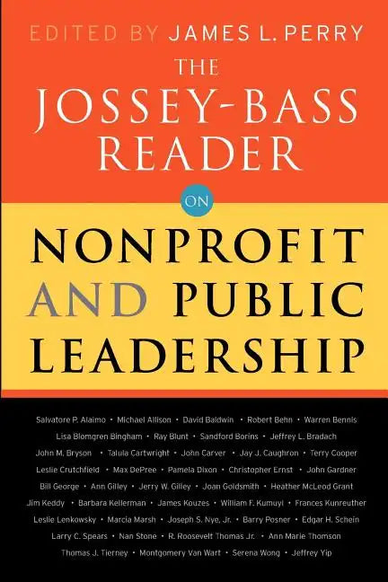 The Jossey-Bass Reader on Nonprofit and Public Leadership - Paperback